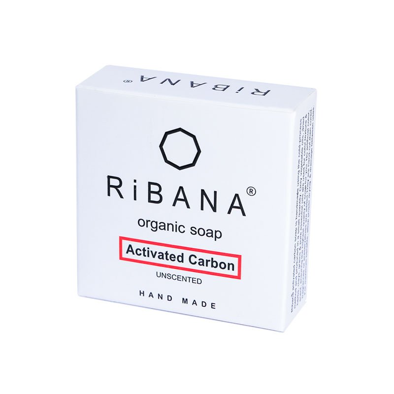 RiBANA Activated Carbon Soap - 95gm