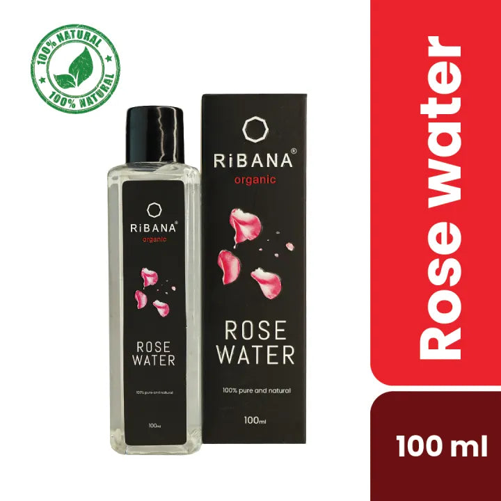 RiBANA Rose Water - 100ml (Expiry: 31/01/2027)