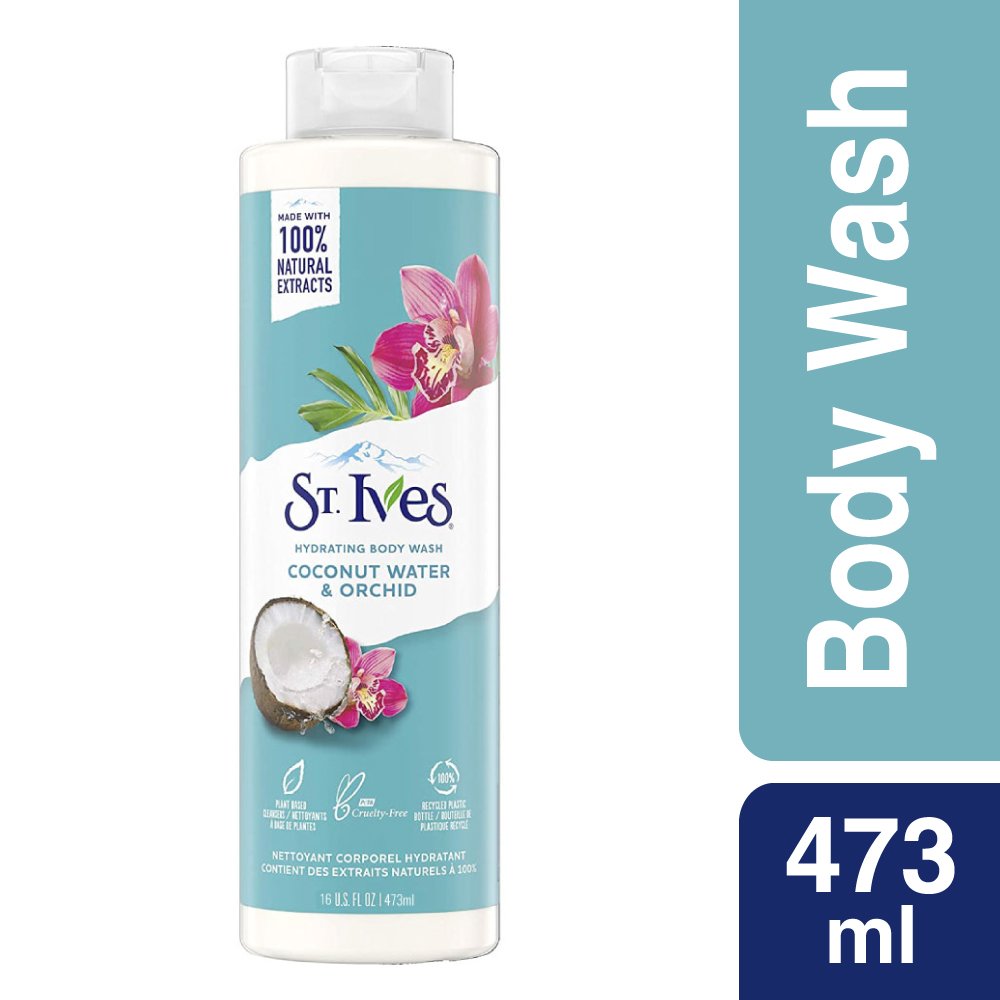 St. Ives Coconut Water and Orchid Hydrating Body Wash 473ml