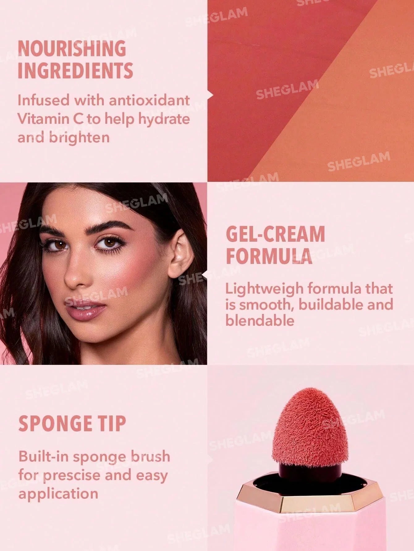 Sheglam Color Bloom Liquid Blush Matte Finish - Birthday Suit