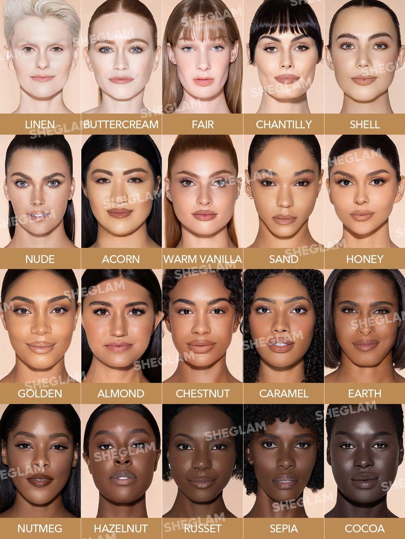 Sheglam Like Magic 12HR Full Coverage Concealer 3.8g -Nude