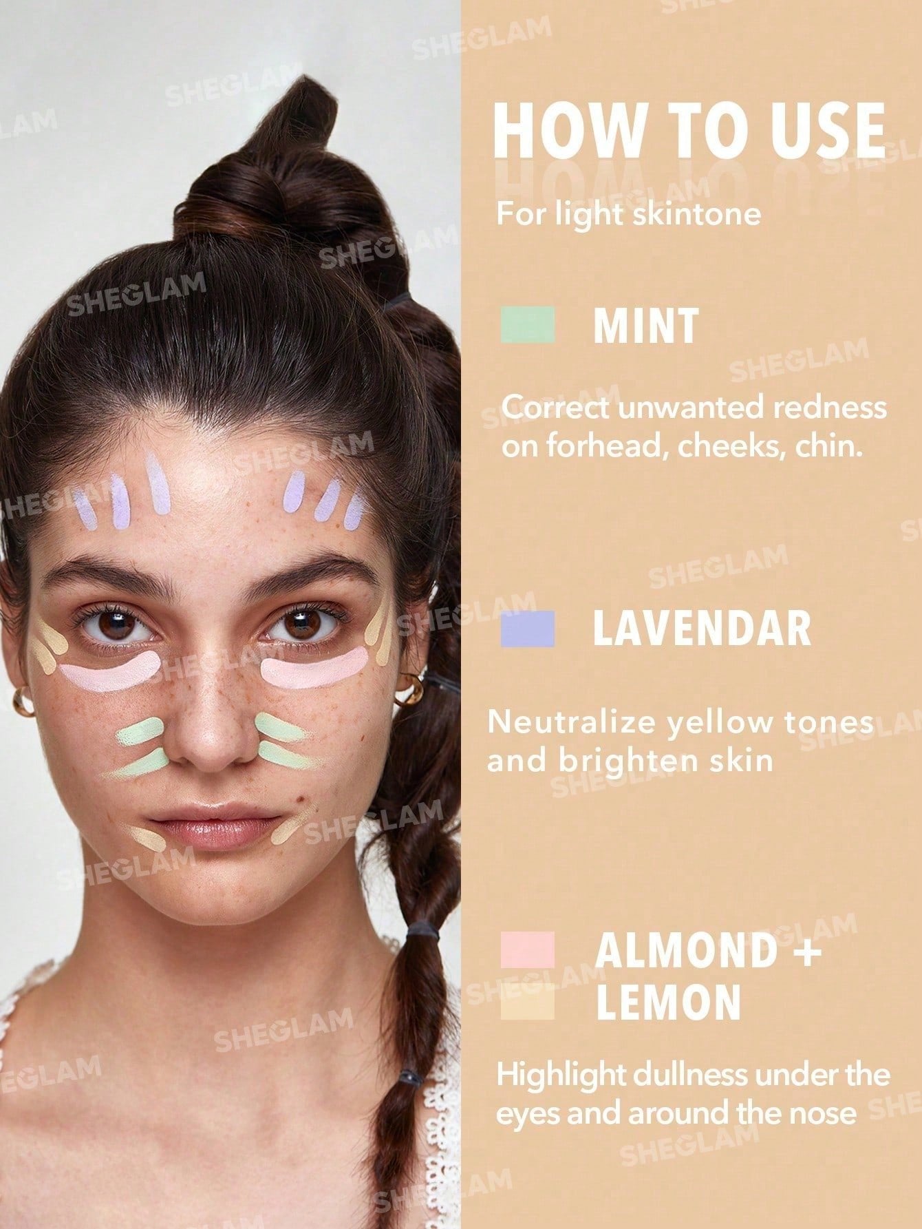 Sheglam Multi-Fix Concealer And Color Corrector 9g - Macaron