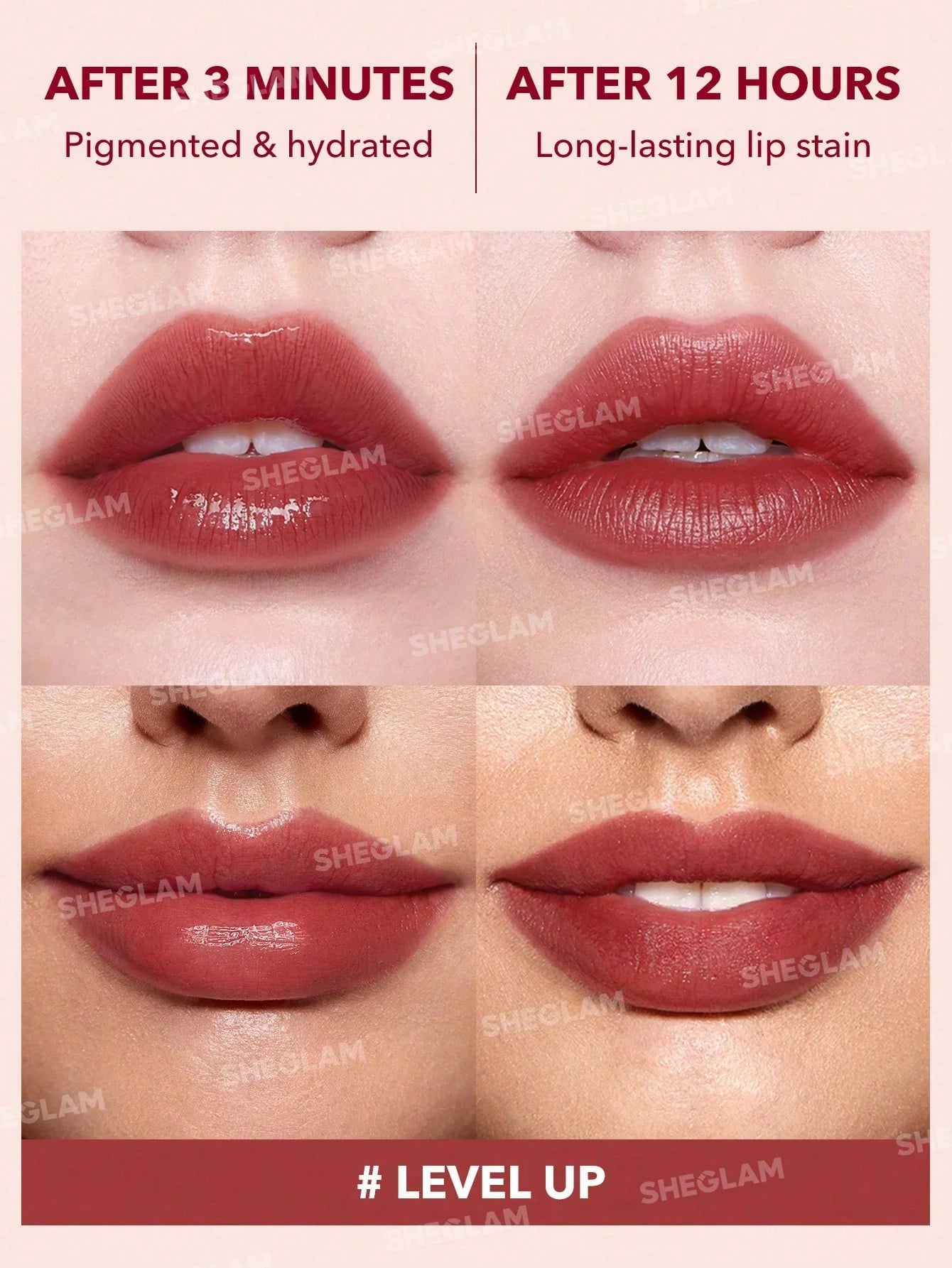 Sheglam Take A Hint Lip Tint - Level Up