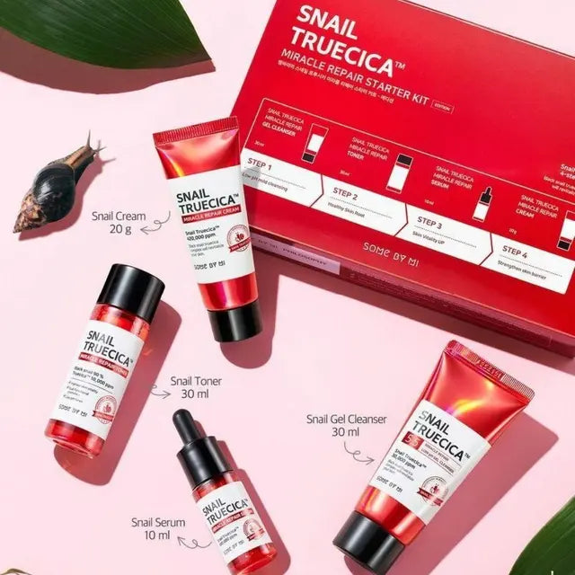 Some By Mi Snail Truecica Miracle Repair Starter Kit- 90ml (Expiry : 03/07/2026)