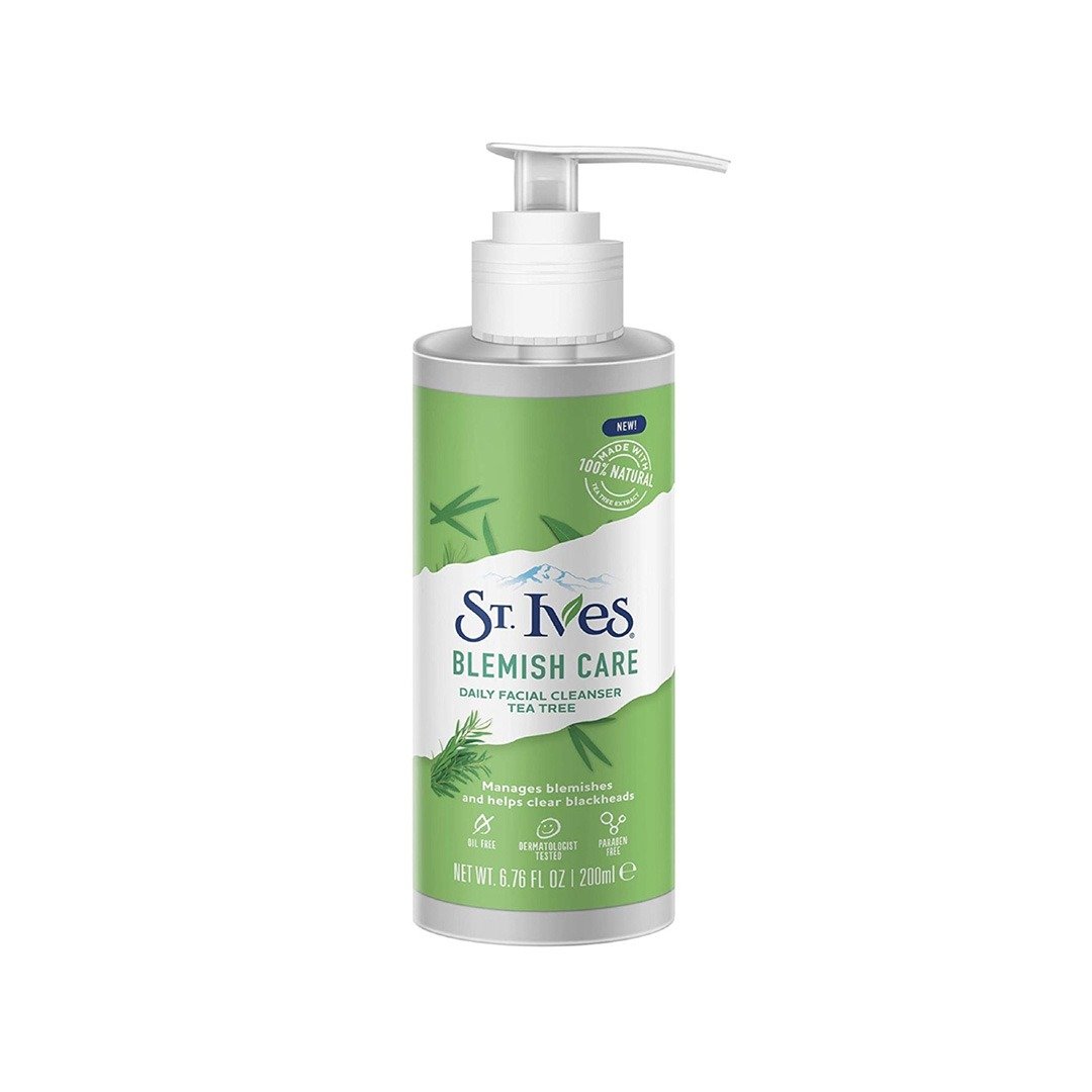 St. Ives Blemish Care Daily Facial Cleanser Tea Tree 200ml