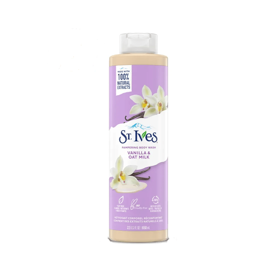 St. Ives Vanilla and Oat Milk Pampering Body Wash 650ml