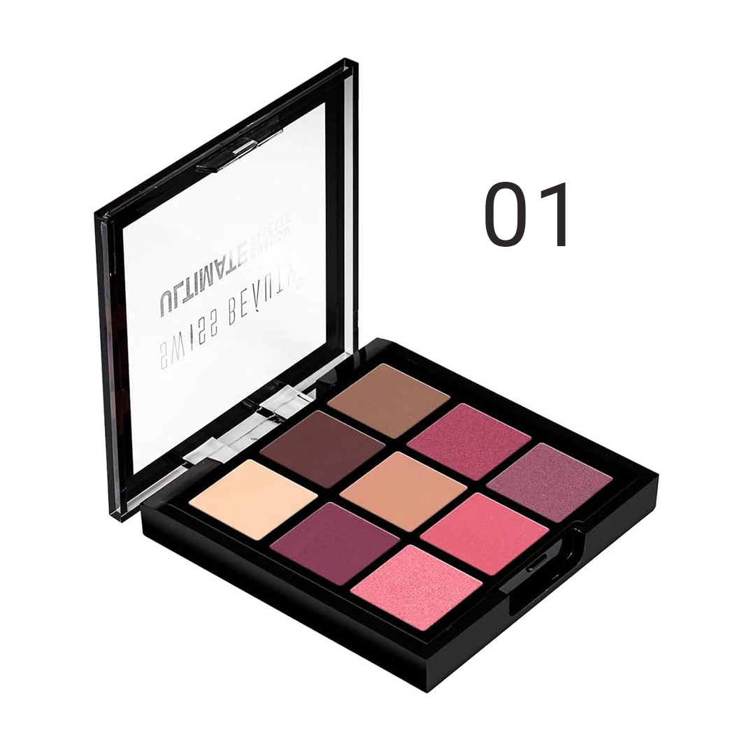 Swiss Beauty Ultimate Eyeshadow Palette - 6gm