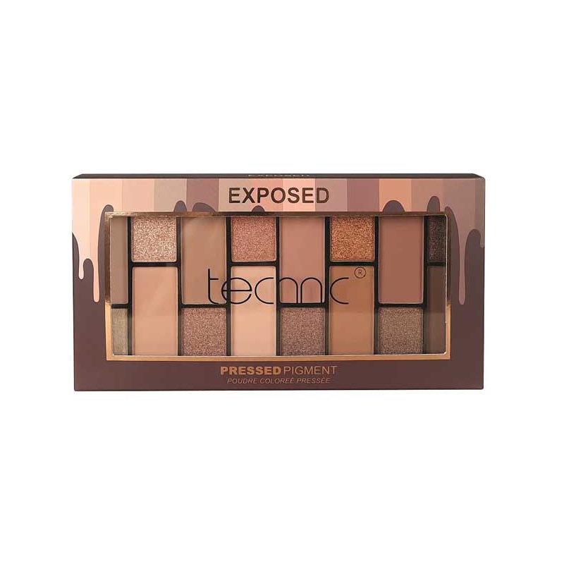 Technic Pressed Pigment Eyeshadow Palette – Exposed 29.6g