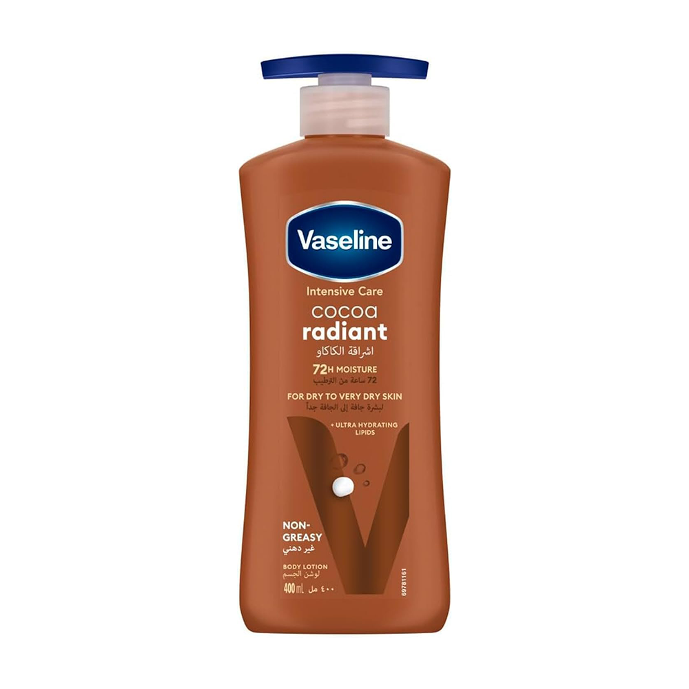 Vaseline Intensive Care Cocoa Glow 48hr Moisturising Body Lotion - 400ml
