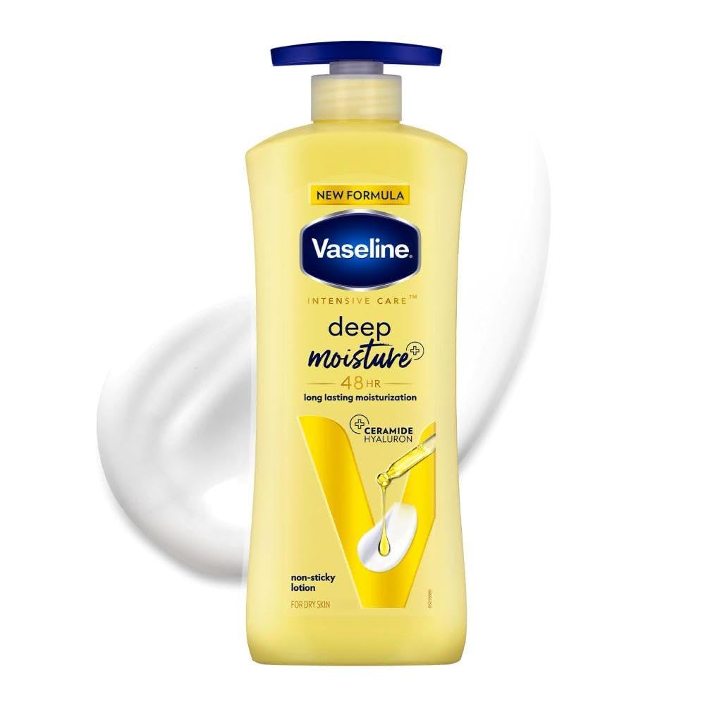 Vaseline Intensive Care Deep Moisture 48hr Serum In Lotion For Dry Skin - 400ml