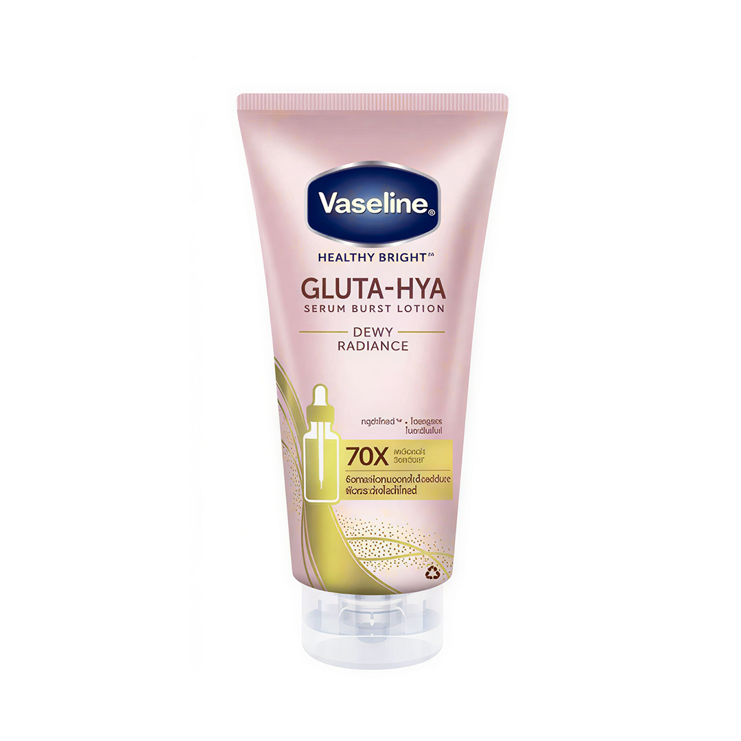 Vaseline Healthy Bright Gluta-Hya Dewy Radiance Serum Burst Lotion - 300ml