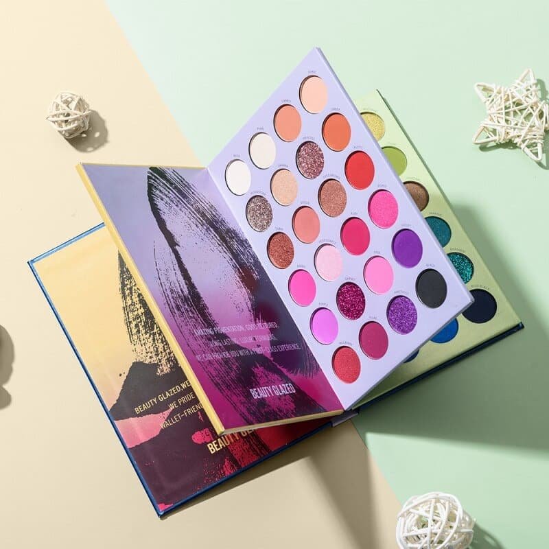 Beauty Glazed Color Shades 72 Color Pressed Powder Eyeshadow palatte