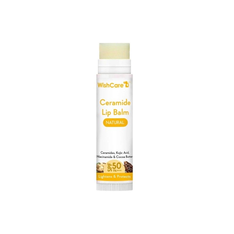 Wishcare Ceramide Lip Balm with SPF 50 PA+++ 5g (Untinted)