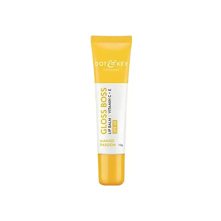 Dot and Key Gloss Boss Vitamin C + E SPF50 Lip Balm - Mango Passion 12g