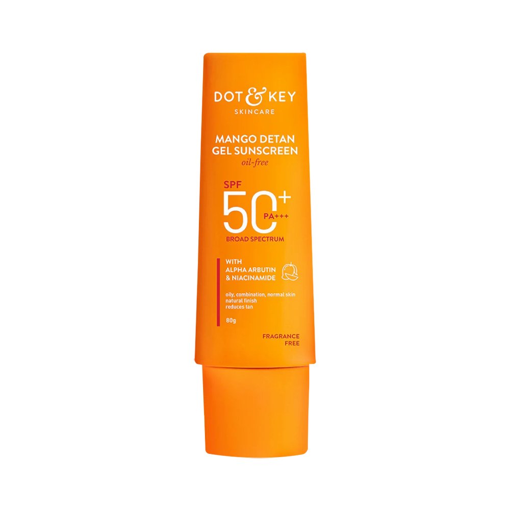 Dot and Key Mango Detan Gel Sunscreen Oil-free SPF 50+ PA+++ – 50g