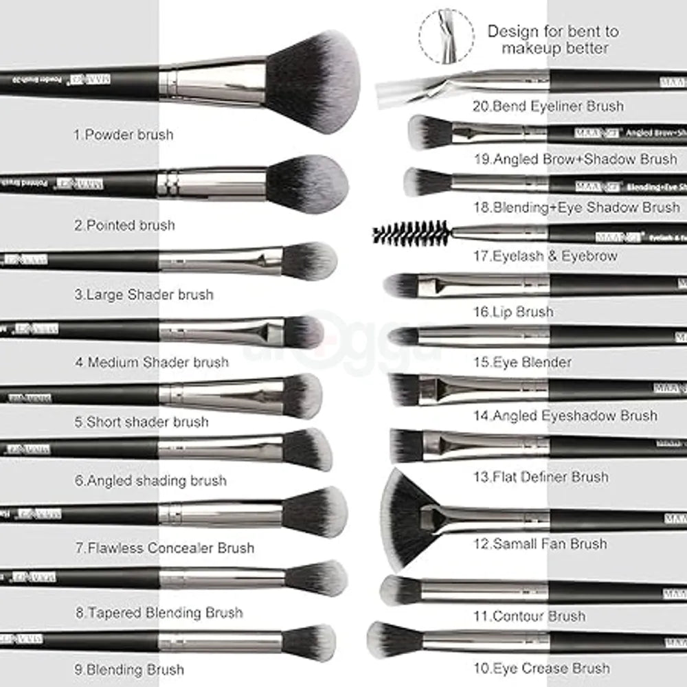 Maange 20pcs Brush Set