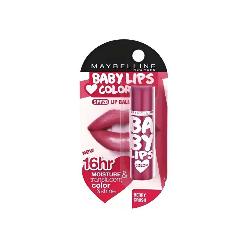 Maybelline Baby Lips Color SPF 11 Lip Balm(Berry Crush) 4g