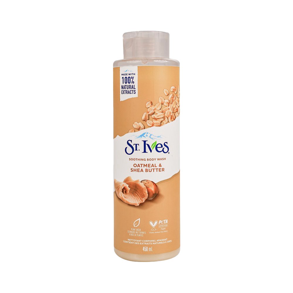 St. Ives Oatmeal and Shea Butter Soothing Body Wash - 450ml