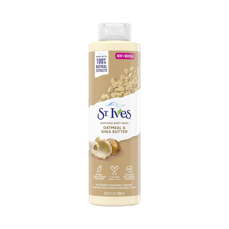 St. Ives Soothing Oatmeal and Shea Butter Body Wash 650ml