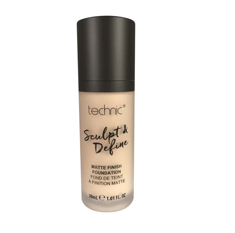 Technic Sculpt & Define Matte Finish Foundation porcelain 30ml