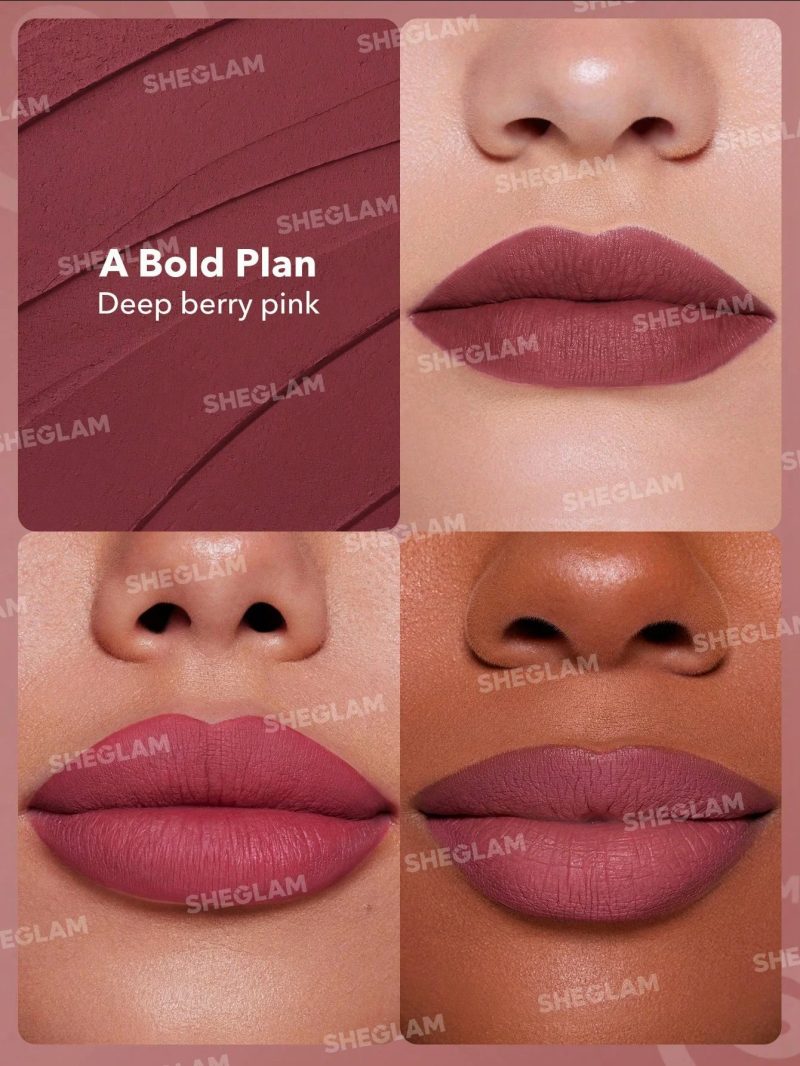 Sheglam Dynamatte Boom Long-lasting Matte Lipstick - A Bold Plan2