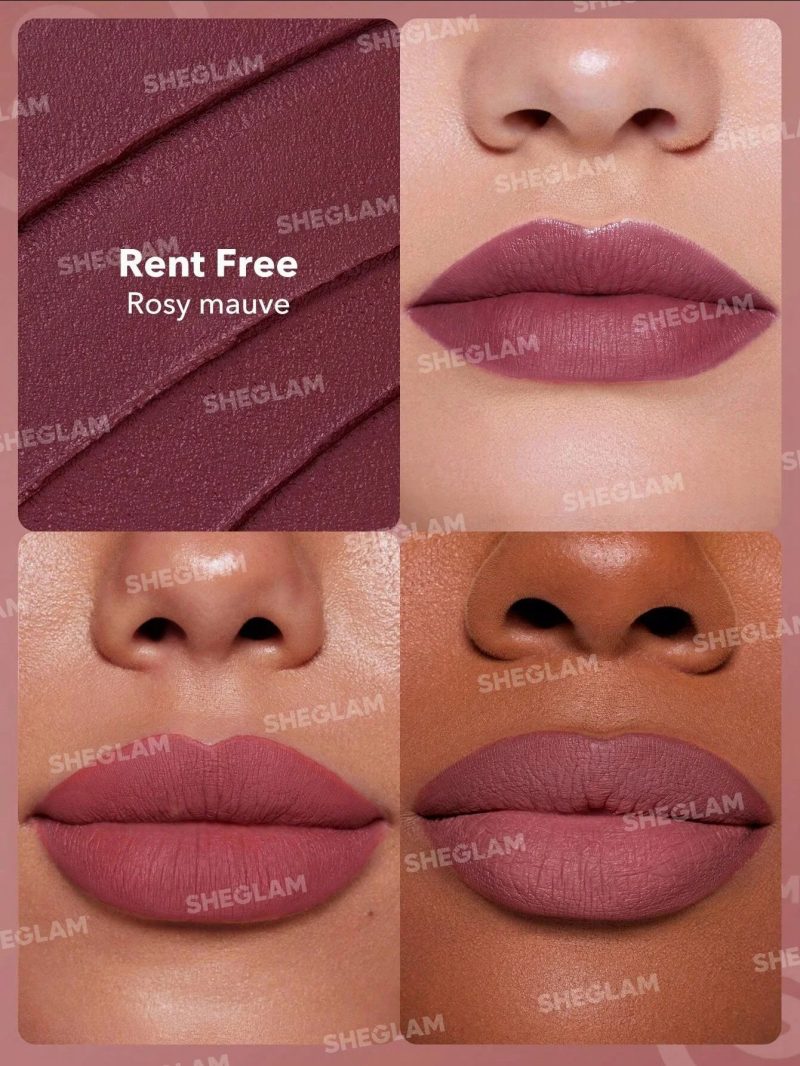 Sheglam Dynamatte Boom Long-lasting Matte Lipstick - Rent Free1