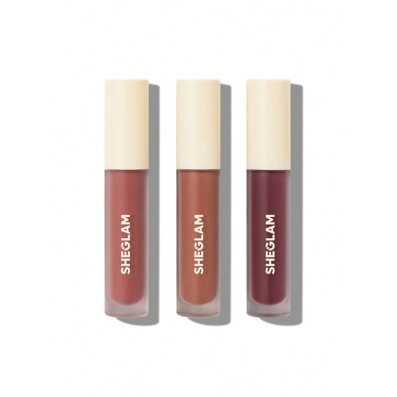 Sheglam Matte Allure Mini Liquid Lipstick Set - feel real3