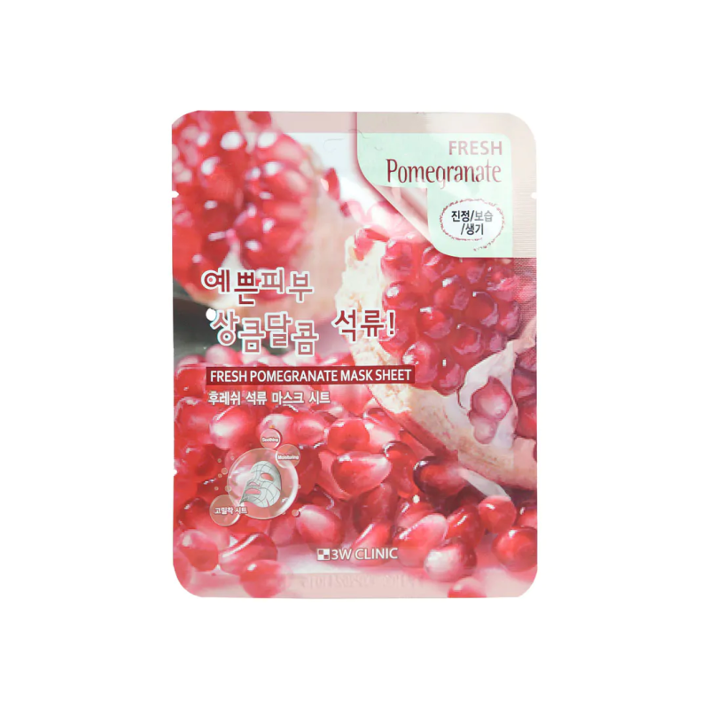 3W Clinic Fresh Pomegranate Sheet Mask