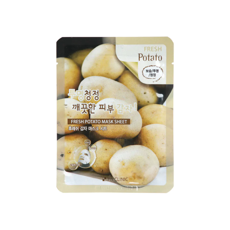 3W Clinic Fresh Potato Sheet Mask