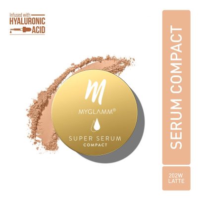 MyGlamm Super Serum Compact - Latte 9g7