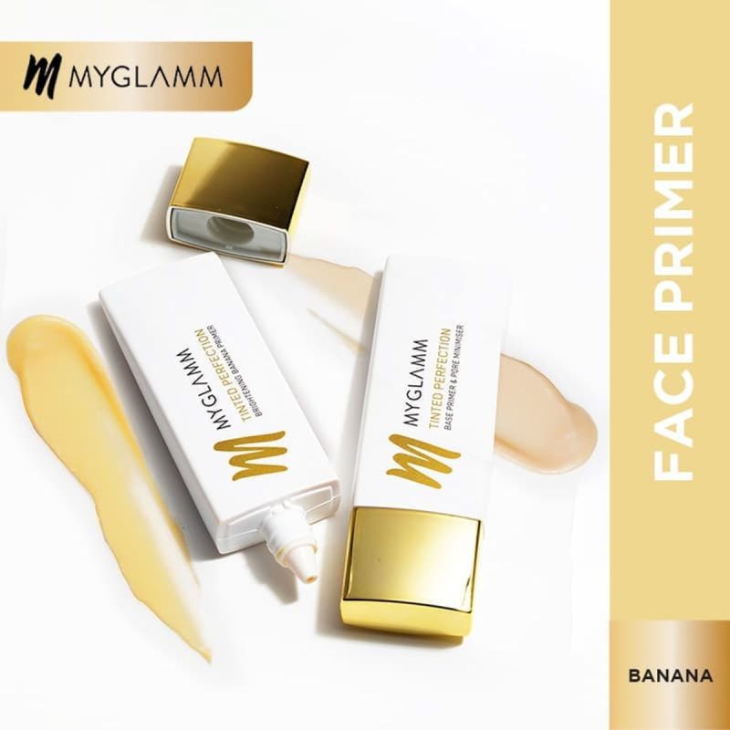 MyGlamm Tinted Perfection Brightening Banana Primer - Banana9