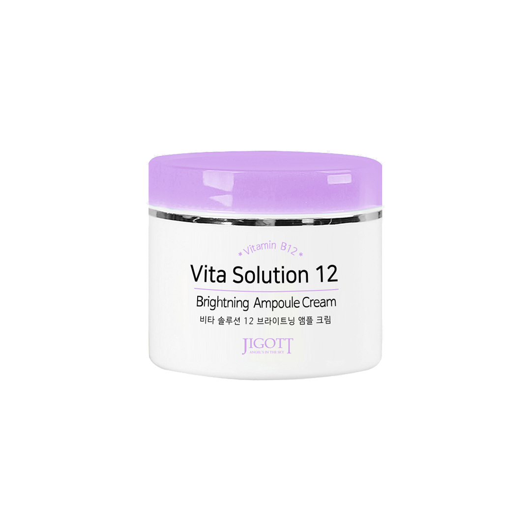 Jigott Vita Solution 12 Brightening Ampoule Cream - 100ml