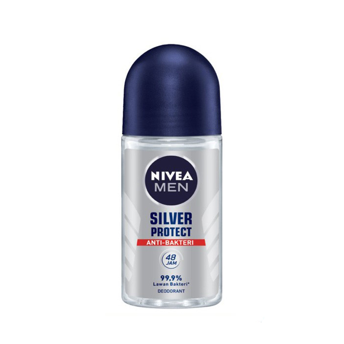 Nivea Men Roll On Silver Protect Anti-Bakteri 50 ml