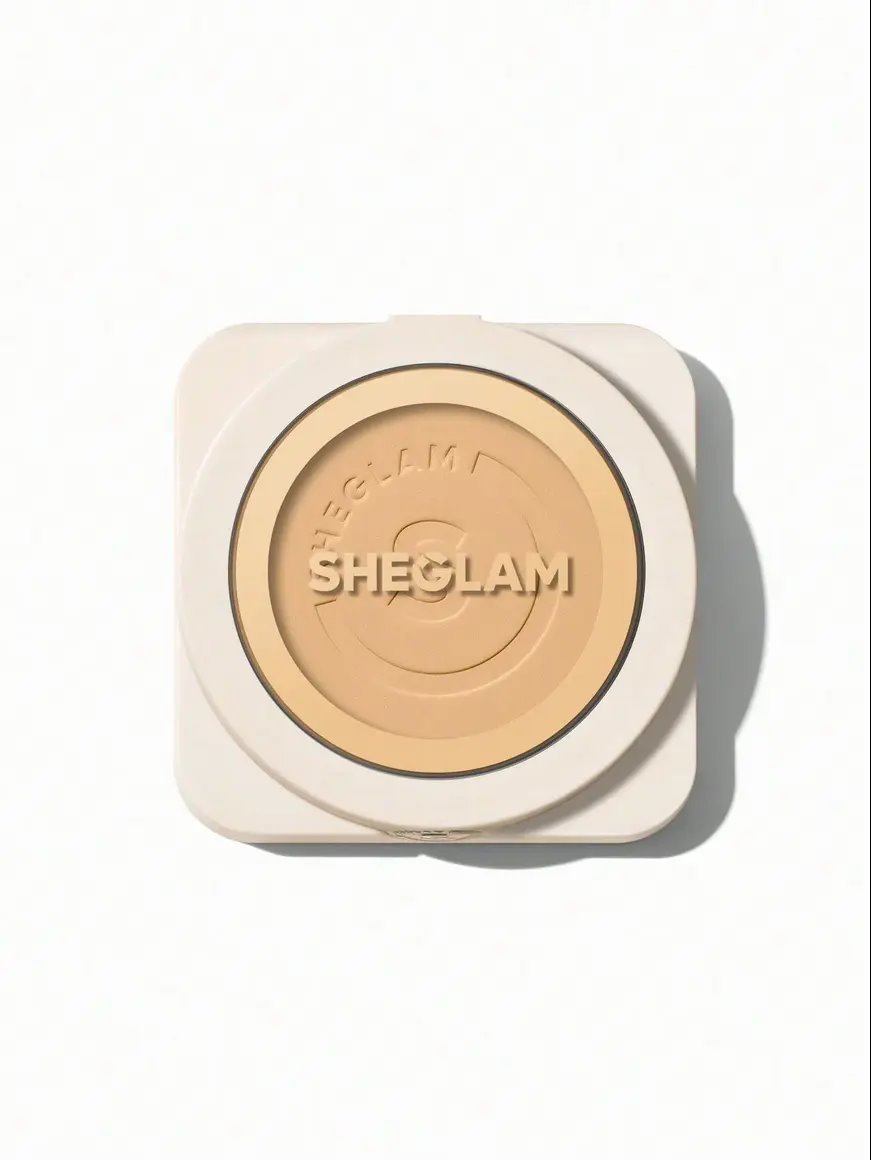 Sheglam Skin-Focus High Coverage Powder Foundation -Shell