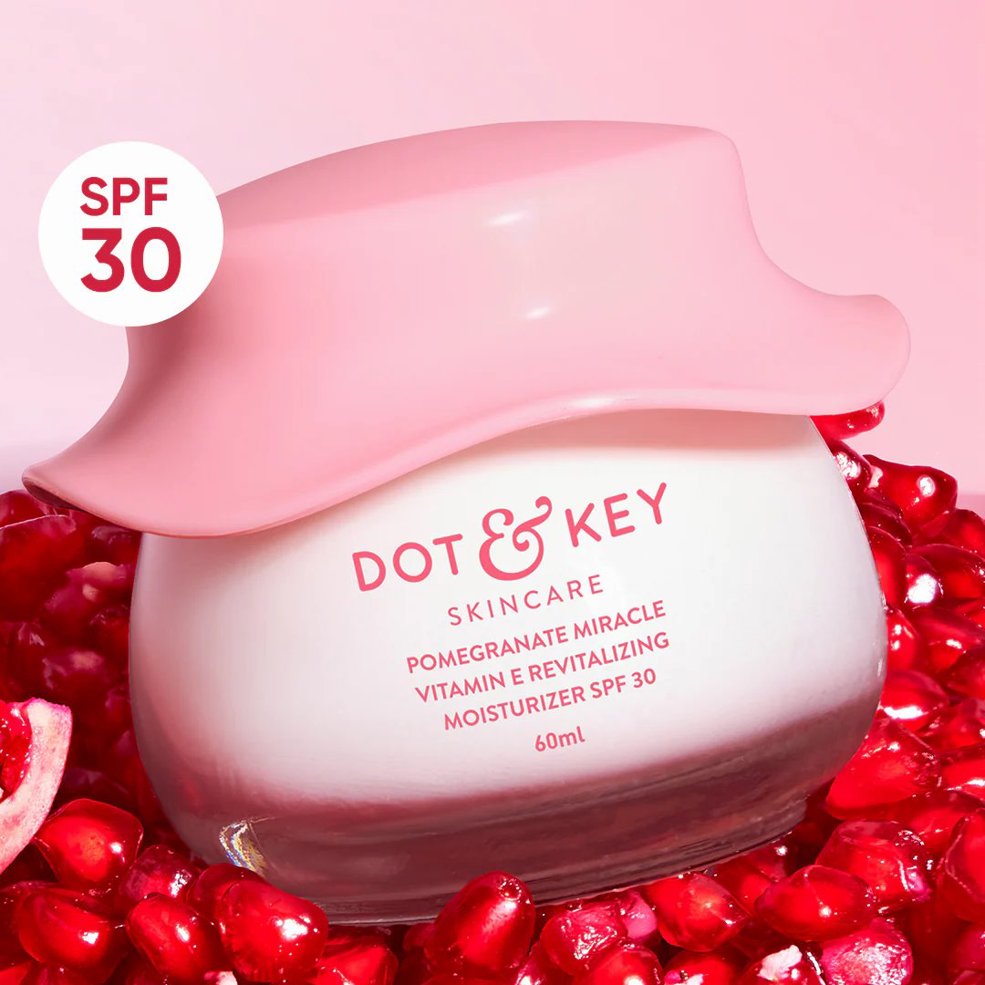 Dot & Key Pomegranate + Peptide Youth Restore Moisturiser 60ml