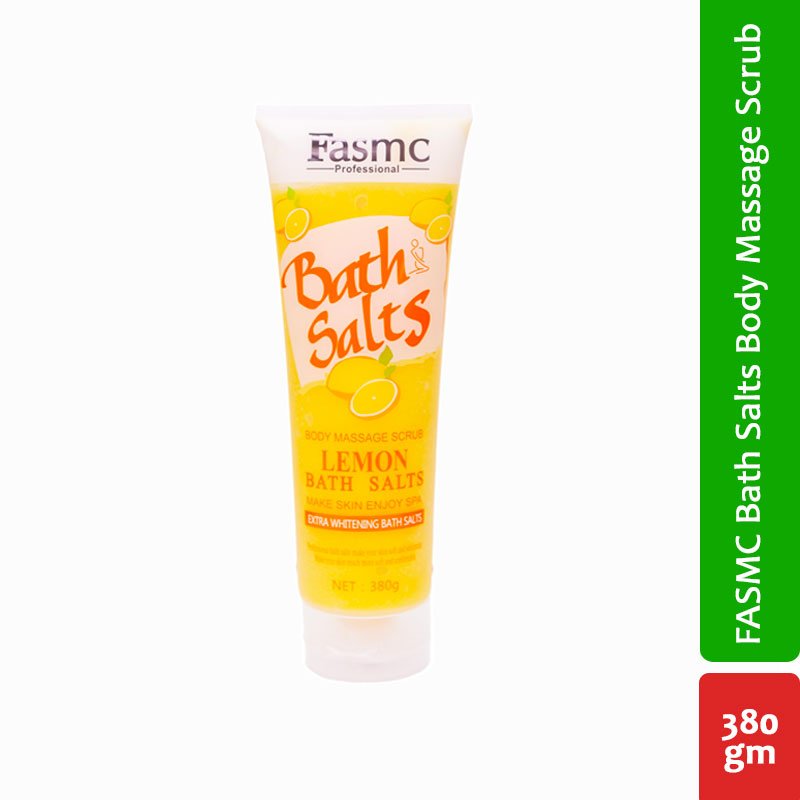 Fasmc Bath Salts With Lemon Body Massage Scrub - 380g