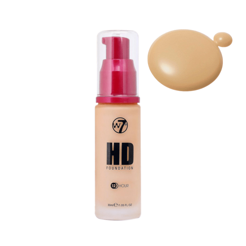 W7 12 Hour Hd Foundation Honey 30ml - Image 2