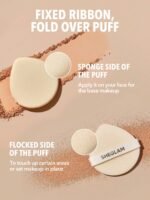 Sheglam Skin-Focus High Coverage Powder Foundation - Shell - Image 4