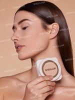 Sheglam Skin-Focus High Coverage Powder Foundation - Shell - Image 3