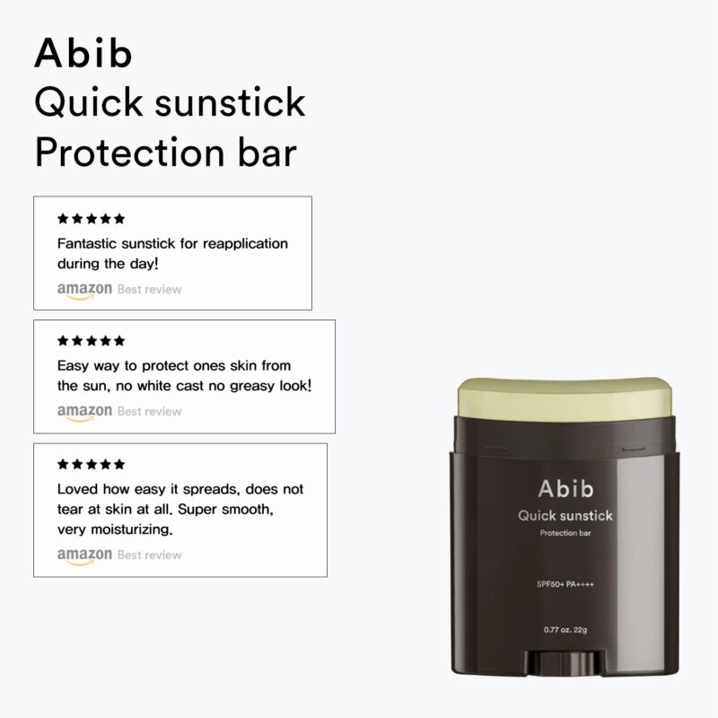 Abib Quick Sunstick Protection Bar SPF50+ PA++++ 22g - Image 3