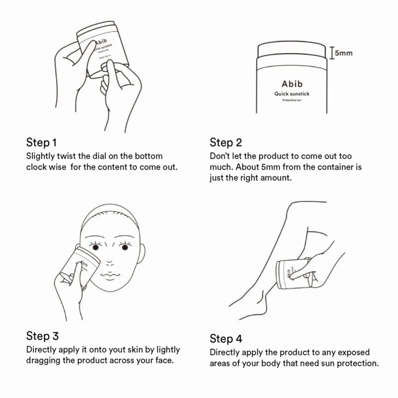 Abib Quick Sunstick Protection Bar SPF50+ PA++++ 22g - Image 9