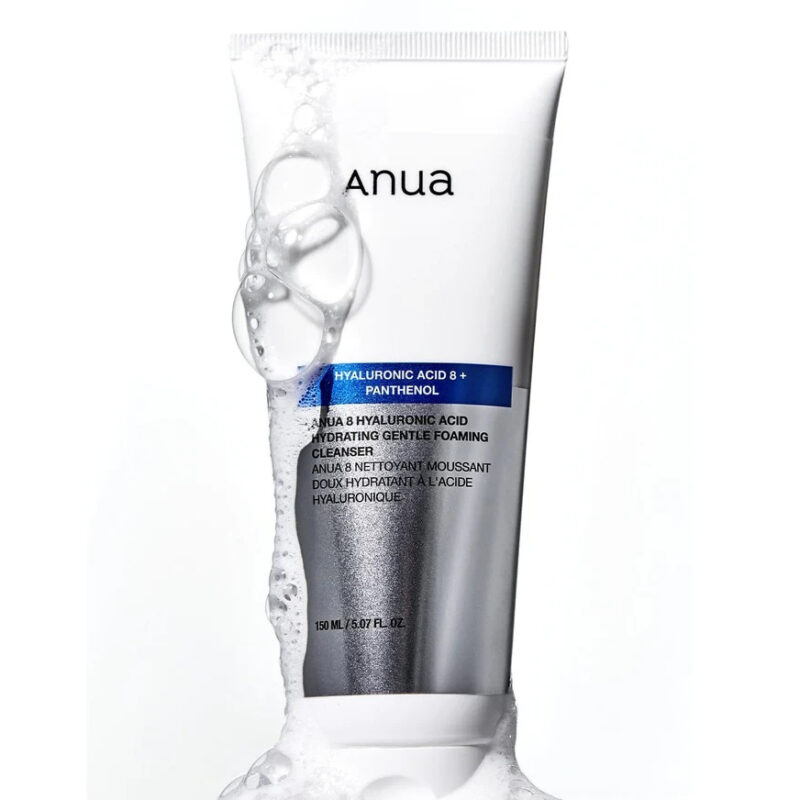 Anua 8 Hyaluronic Acid Hydrating Gentle Foaming Cleanser 150ml - Image 2