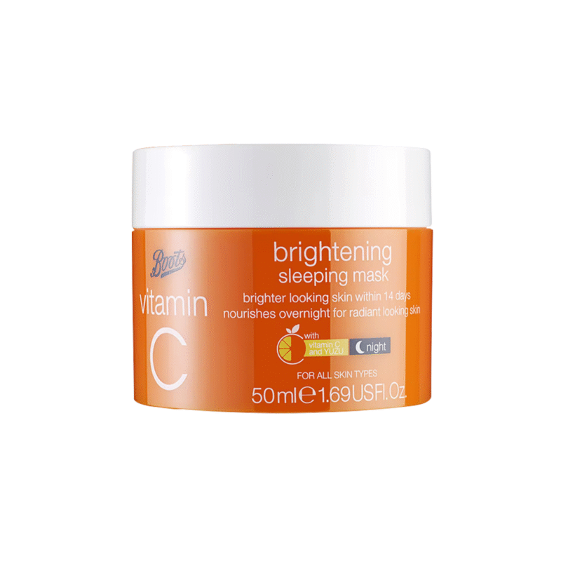 Boots Vitamin C Brightening Sleeping Mask Night 50ml