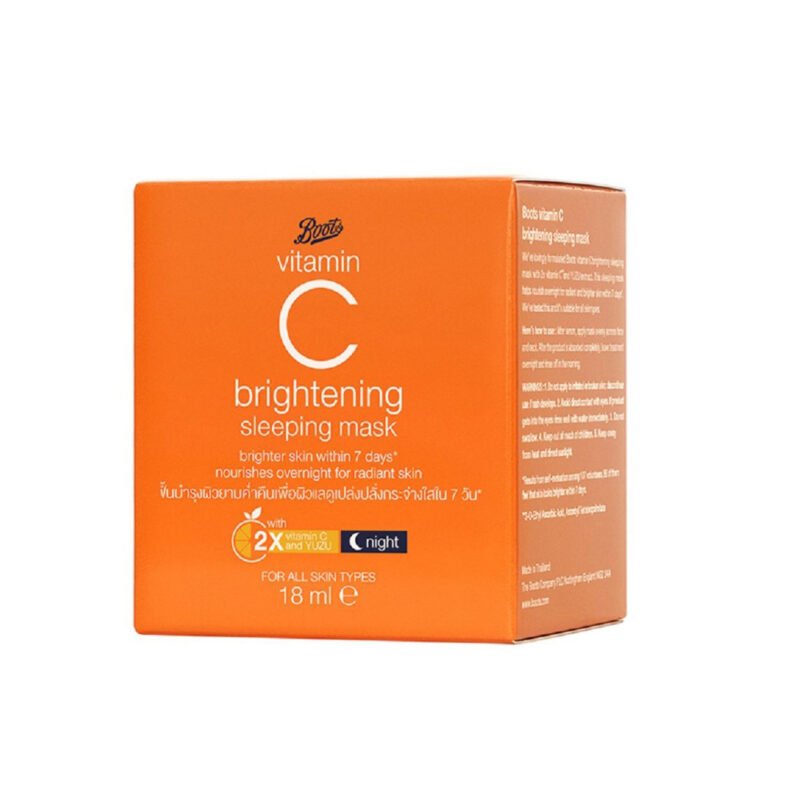Boots Vitamin C Brightening Sleeping Mask Night 50ml - Image 2