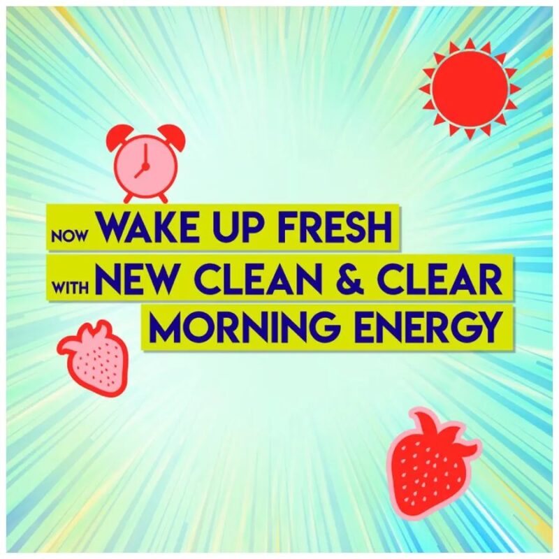 Clean-amp-Clear-Morning-Energy-Berry-Blast-Face-Wash Clean & Clear Morning Energy Skin Brightening Daily Facial Wash -150ml - Image 3