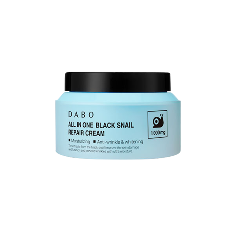 DABO-All-In-One-Black-Snail-Repair-Cream-100gm.png DABO All In One Black Snail Repair Cream - 100g - Image 1