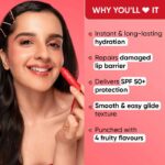 Dot & Key Barrier Repair Hydrating Tinted Lip Balm SPF 50  PA+++ - Strawberry Red - Image 4