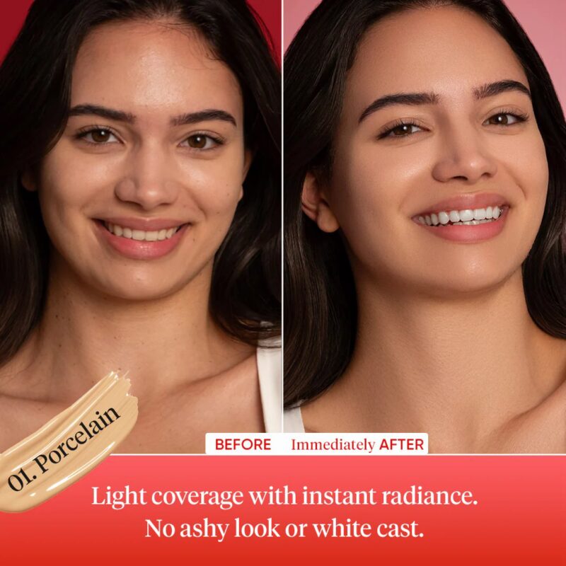 Dot & Key Strawberry Dew Tinted Sunscreen SPF 50+ 50ml - Porcelain - Image 2