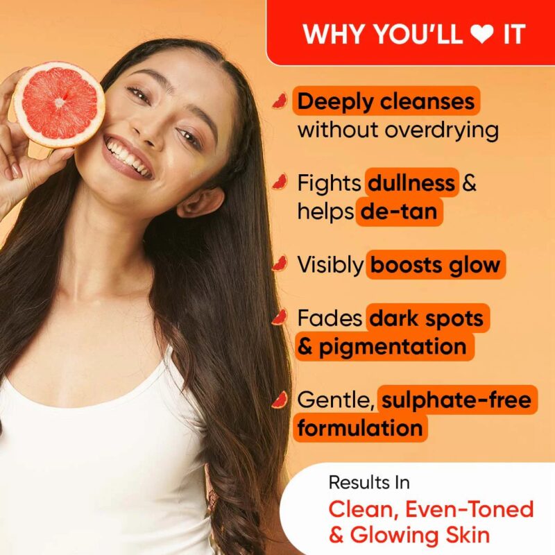 Dot & Key Vitamin C + E Super Bright Gel Face Wash 100ml - Image 7