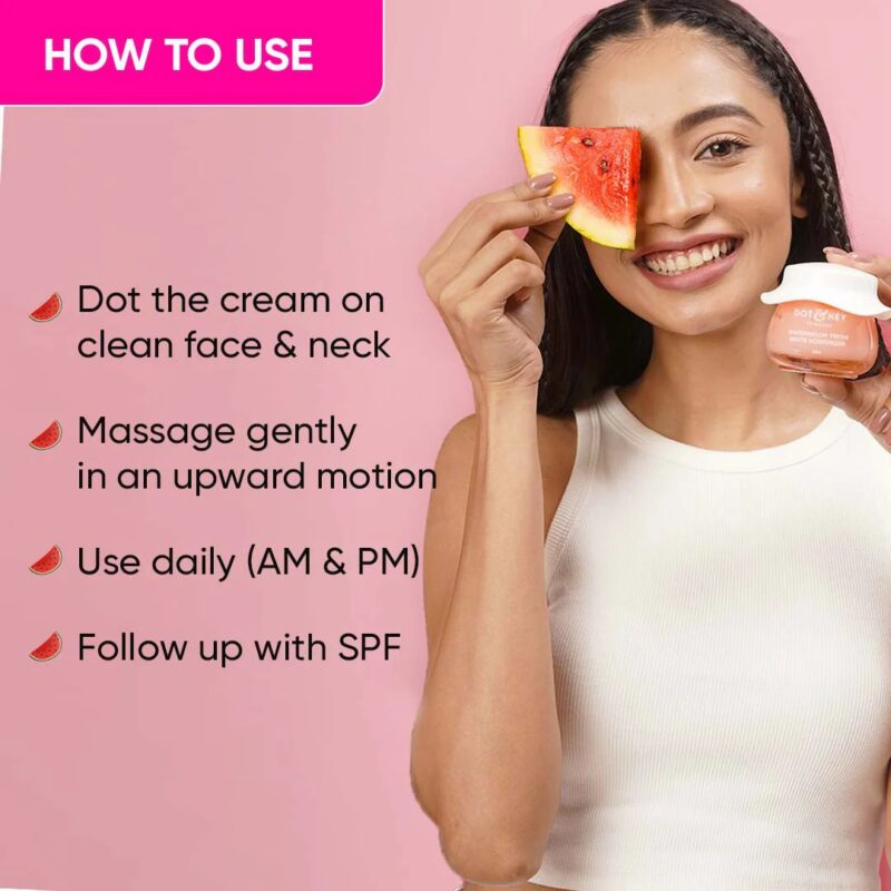 Dot & key Watermelon Matte Superglow Moisturizer 15ml - Image 4